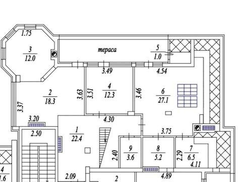 квартира за адресою Фонтанська дорога вул. (Перекопской дивизии улица), 62-К