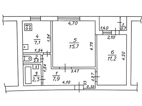 квартира по адресу Южный бульв., 38