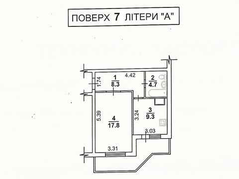 квартира по адресу Драгоманова ул., 6/1