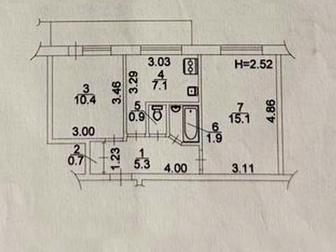 квартира за адресою Дніпровська набережна вул., 7-А