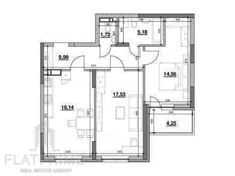 квартира за адресою Повітряних Сил просп. (Повітрофлотський), 56