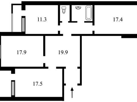 квартира по адресу Олевская ул., 7