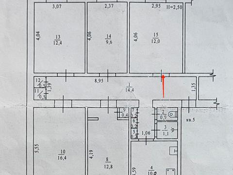 комната по адресу Краснова ул., 3