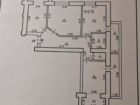 квартира по адресу Яблунева ул., 1/1