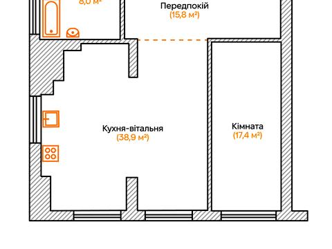 квартира за адресою Академіка Заболотного вул., 1-А