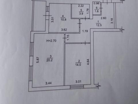 квартира за адресою Льва Ландау просп. (50-річчя СРСР), 52-В