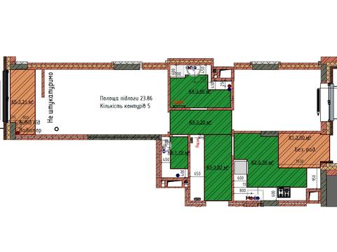 квартира по адресу Черновцы, бульвар Буковинського Віча, 4