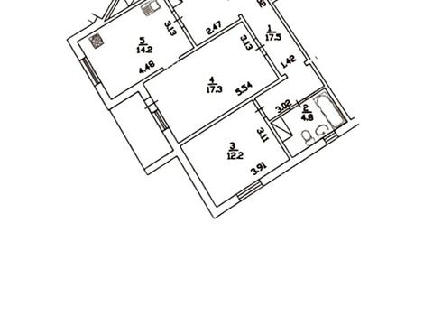 квартира по адресу Драгоманова ул., 1-Б