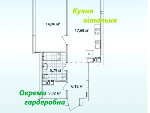 квартира за адресою Всеволода Змієнка вул., 34/21