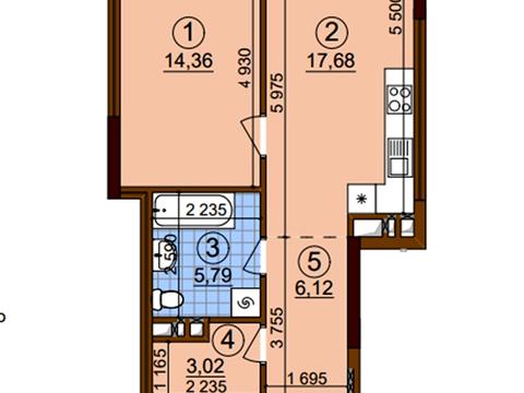 квартира за адресою Всеволода Змієнка вул., 34/21