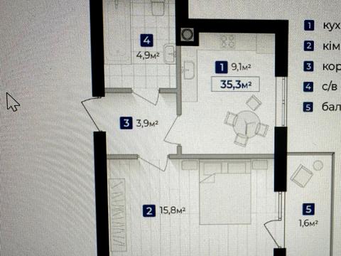 квартира за адресою Джохара Дудаєва вул., 3