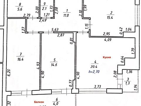 квартира по адресу Трускавецкая ул., 4