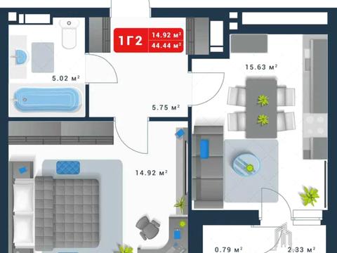 квартира за адресою Гліба Бабіча вул. (Канальна), 8-Г