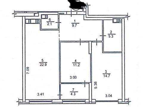 квартира за адресою Причальна вул., 12