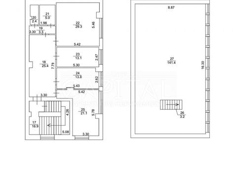 комерційна за адресою Загорівська вул. (Багговутівська), 17-21