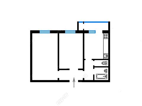 квартира по адресу Новаторов ул., 22-А