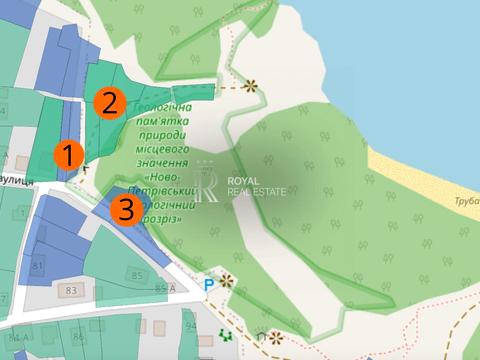 ділянка за адресою вул. Набережно-Дніпровська