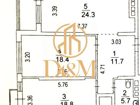 квартира по адресу Берестейский просп. (Победы), 5-В
