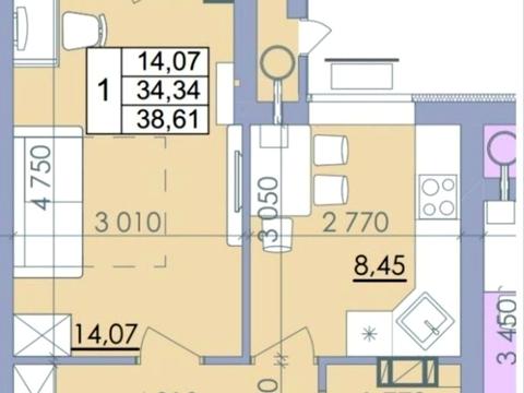 квартира за адресою Марії Башкірцевої вул., 20 к1