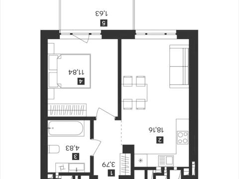 квартира по адресу Владимира Великого ул. (Артема), 23а