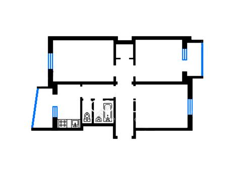 квартира за адресою Академіка Шалімова вул. (Героїв Севастополя), 33