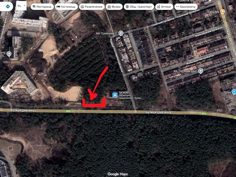 участок по адресу Шевченко ул.