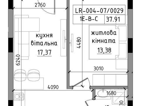 квартира за адресою Василя Гаджеги вул., 1-А
