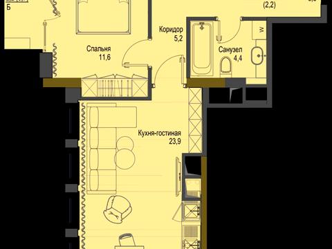 квартира по адресу Французский бульв., 13