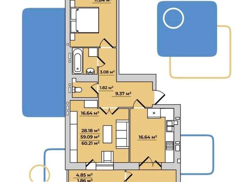 квартира за адресою Тернопільська вул., 42а