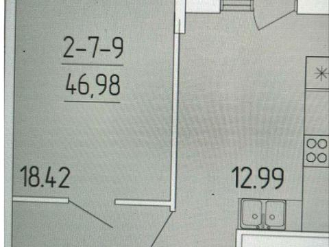 квартира по адресу Краснова ул., 1-А