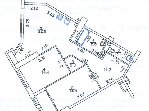 квартира по адресу Берестейский просп. (Победы), 11 к2