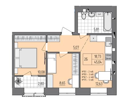 квартира по адресу Соборная ул., 289