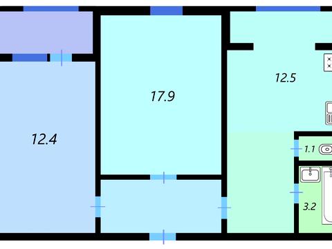 квартира за адресою Миколи Закревського вул., 19