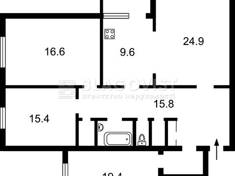квартира за адресою Старонаводницька вул., 8-А