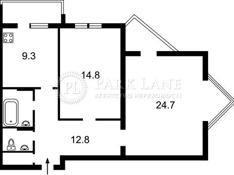 квартира по адресу Верховной Рады бульв., 21-А