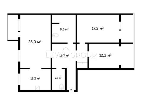 квартира за адресою Анни Ахматової вул., 43