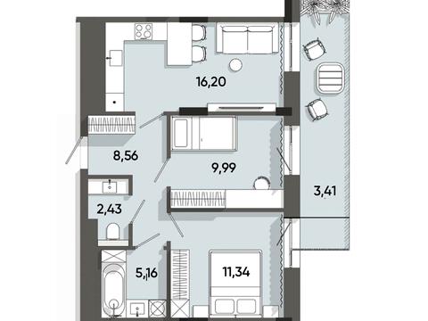 квартира по адресу Стрыйская ул., 129