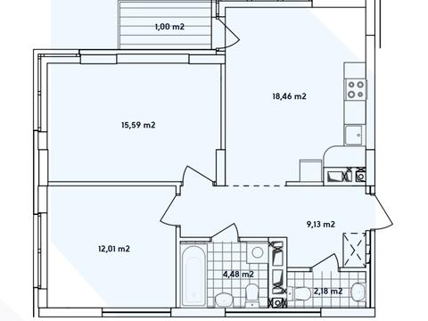 квартира по адресу Родини Крістерів ул., 14-Б