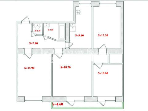 квартира по адресу Пражская ул., 3