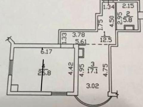 квартира за адресою Фонтанська дорога вул. (Перекопской дивизии улица), 122