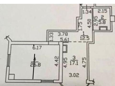 квартира за адресою Фонтанська дорога вул. (Перекопской дивизии улица), 122