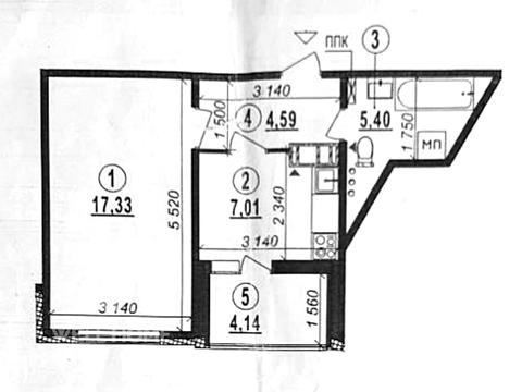 квартира по адресу Милославская ул., 18