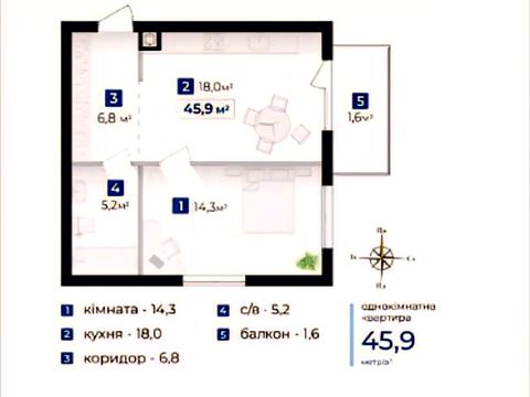 квартира за адресою Євгена Коновальця вул., 6