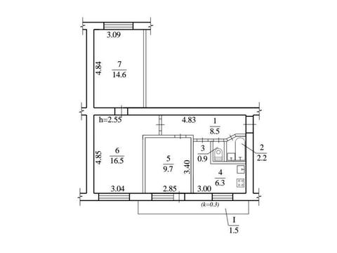 квартира за адресою Олександра Архипенка вул. (Мате Залки), 8