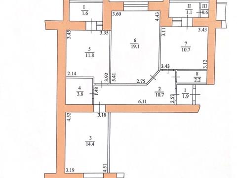 квартира за адресою Коцюбинського вул., 5-Б