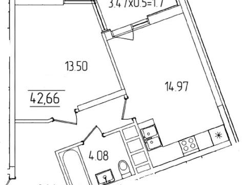 квартира за адресою Одеса, Краснова вул., 3/61