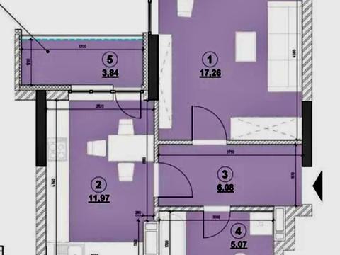 квартира по адресу Воздухофлотский просп. (Повітрофлотський), 56