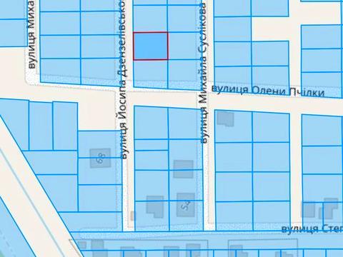 ділянка за адресою Йосипа Дзензелівського