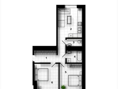 квартира по адресу Гетмана Петра Дорошенко ул., 28а