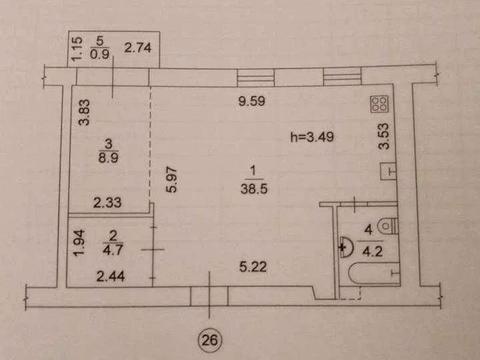 квартира по адресу Ярославская ул., 26